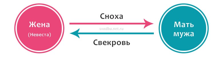 Кто такая свекровь и сноха